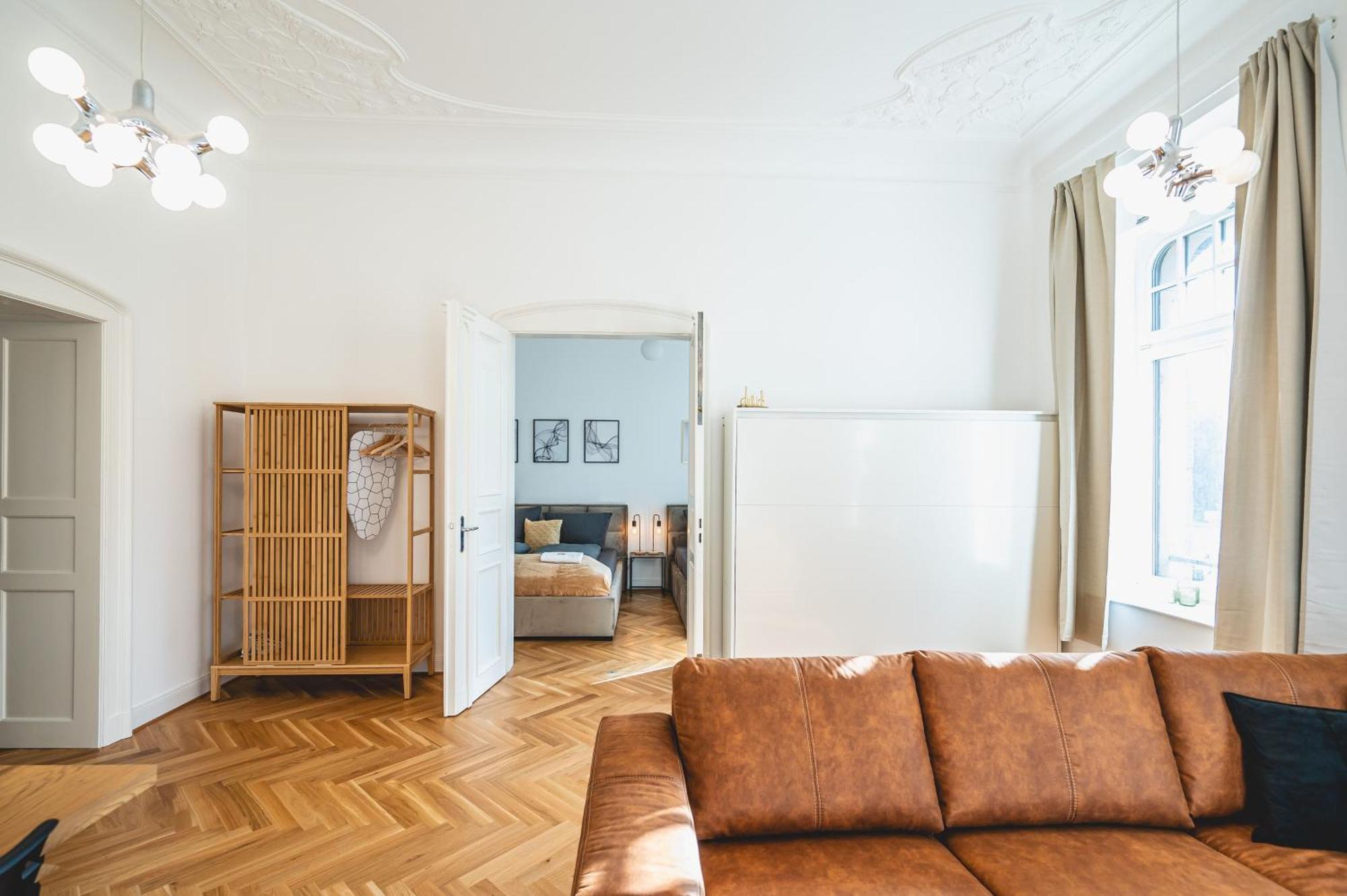Tip! Design-Apartment In Toplage 75Qm In Szeneviertel Дрезден Екстер'єр фото