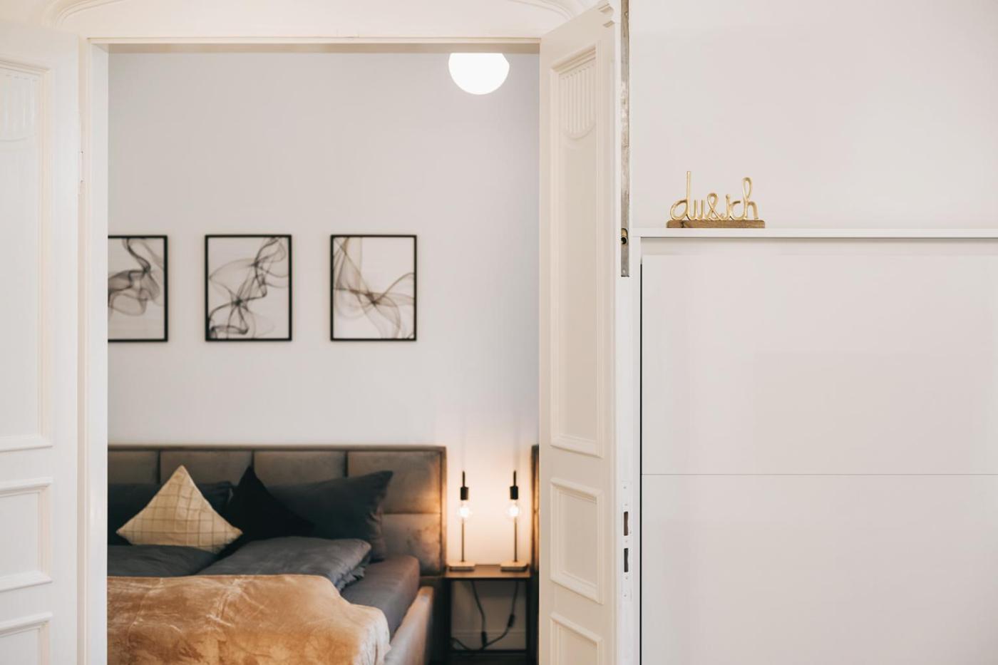 Tip! Design-Apartment In Toplage 75Qm In Szeneviertel Дрезден Екстер'єр фото